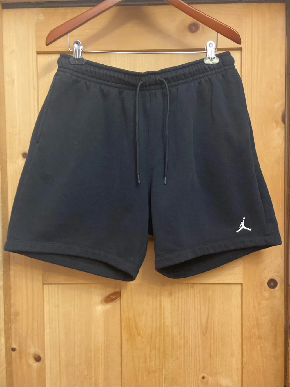 Jordan Black Fleece Athletic Shorts